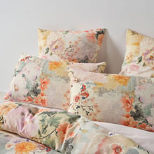 Floral Cailee Cotton European Pillowcase